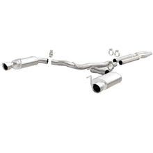 Load image into Gallery viewer, Magnaflow - Catback - MagnaFlow Cat Back, SS, 3in, Street, Dual Split Polished 4.5in Tips 2015 Ford Mustang GT V8 5.0L - Anything Coyote