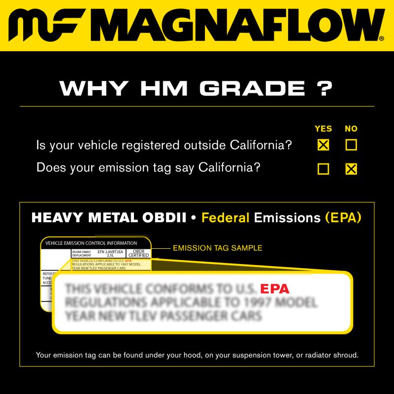 Magnaflow - Catalytic Converter Direct Fit - Magnaflow Conv DF Mustang 05-09 4.6L - Anything Coyote