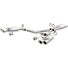 Load image into Gallery viewer, Magnaflow - Catback - MagnaFlow SYS Cat-Back 2018 Ford Mustang GT 5.0L Street Dual Exit Polished 4in Tips - Anything Coyote