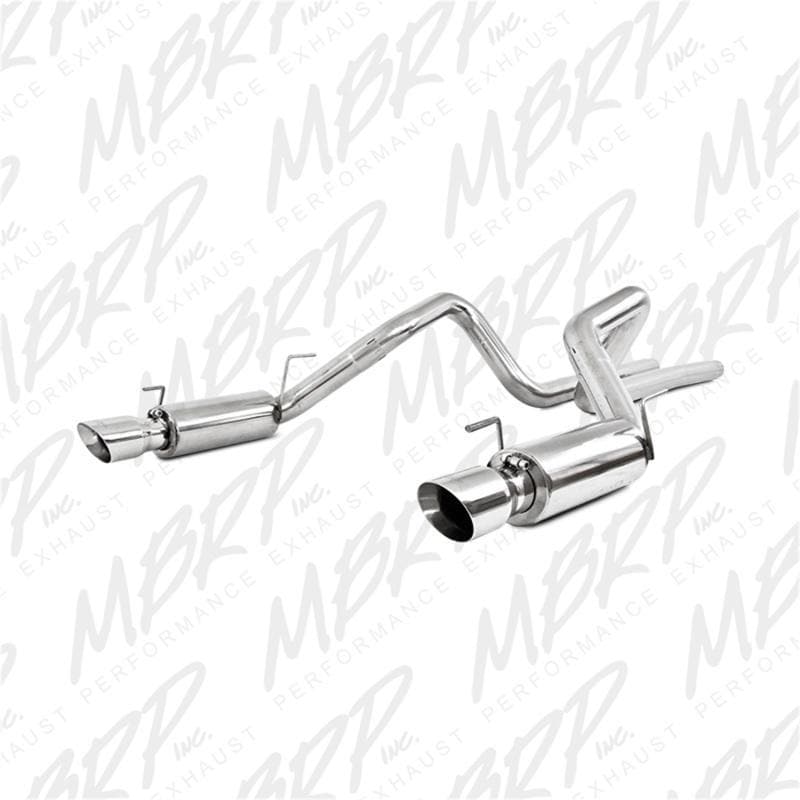 MBRP - Catback - MBRP 05-09 Ford Shelby GT500 / GT Dual Split Rear Race Version, T409 4in Tips Exhaust System - Anything Coyote