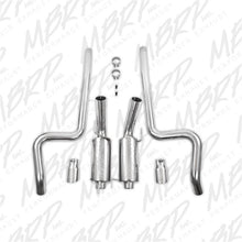 Load image into Gallery viewer, MBRP - Catback - MBRP 05-09 Ford Shelby GT500 / GT Dual Split Rear Street Version 4in Tips T409 Exhaust System - Anything Coyote