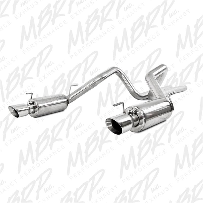 MBRP - Catback - MBRP 05-09 Ford Shelby GT500 / GT Dual Split Rear Street Version 4in Tips T409 Exhaust System - Anything Coyote
