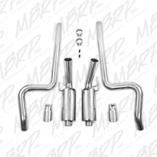 Load image into Gallery viewer, MBRP - Catback - MBRP 11-14 Ford Mustang GT 5.0L Dual Split Rear Street Version T409 3in Cat Back Exhaust System - Anything Coyote