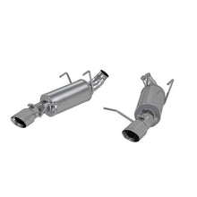 Load image into Gallery viewer, MBRP - Axle Back - MBRP 11-14 Ford Mustang V6 3in. Dual Muffler Axle Back Split Rear T409 Exhaust System - Anything Coyote