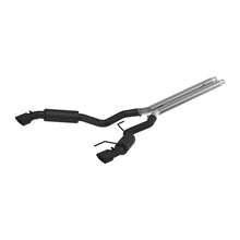 Load image into Gallery viewer, MBRP - Catback - MBRP 15-17 Ford Mustang GT 5.0 3in Cat Back Dual Split Rear Race Version 4.5in Tips - Black Coated - Anything Coyote