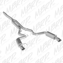 Load image into Gallery viewer, MBRP - Catback - MBRP 15-18 Ford Mustang EcoBoost 2.3L Alum 3in Cat Back Dual Split Rear Exit (Street Version) - Anything Coyote
