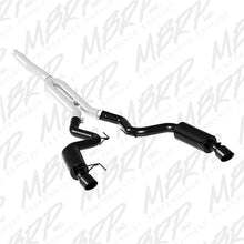 Load image into Gallery viewer, MBRP - Catback - MBRP 15-19 Ford Mustang EcoBoost 2.3L Black 3in Cat Back Dual Split Rear Exit (Race Version) - Anything Coyote
