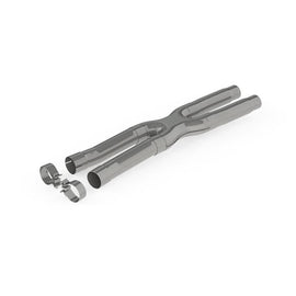 MBRP - X Pipes - MBRP 15-19 Ford Mustang GT 2.5in Resonator Delete X-Pipe - T409 - Anything Coyote
