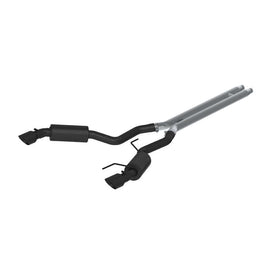 MBRP - Catback - MBRP 15 Ford Mustang GT 5.0 3in Cat Back Dual Split Rear Street Version 4.5in Tips - Black Coated - Anything Coyote