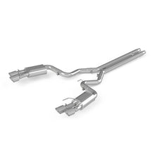 Load image into Gallery viewer, MBRP - Catback - MBRP 18-19 Ford Mustang GT 5.0 3in Dual Split Rear Cat Back w/ Quad 4.0in Dual Wall Tips- T304 - Anything Coyote