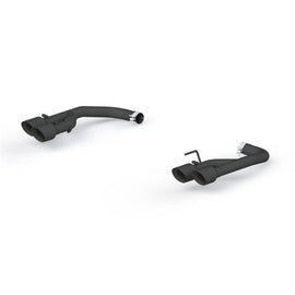 MBRP - Axle Back - MBRP 18-20 Ford Mustang GT 2.5in Black Coated Non Active Dual Axle Back Exhaust - 4in Dual Wall Tips - Anything Coyote
