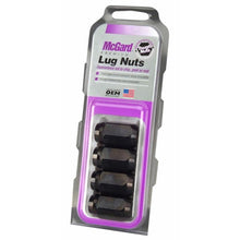 Load image into Gallery viewer, McGard - Lug Nuts - McGard Hex Lug Nut (Cone Seat) 1/2-20 / 13/16 Hex / 1.5in. Length (4-Pack) - Black - Anything Coyote