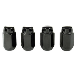 McGard - Lug Nuts - McGard Hex Lug Nut (Cone Seat) 1/2-20 / 13/16 Hex / 1.5in. Length (4-Pack) - Black - Anything Coyote