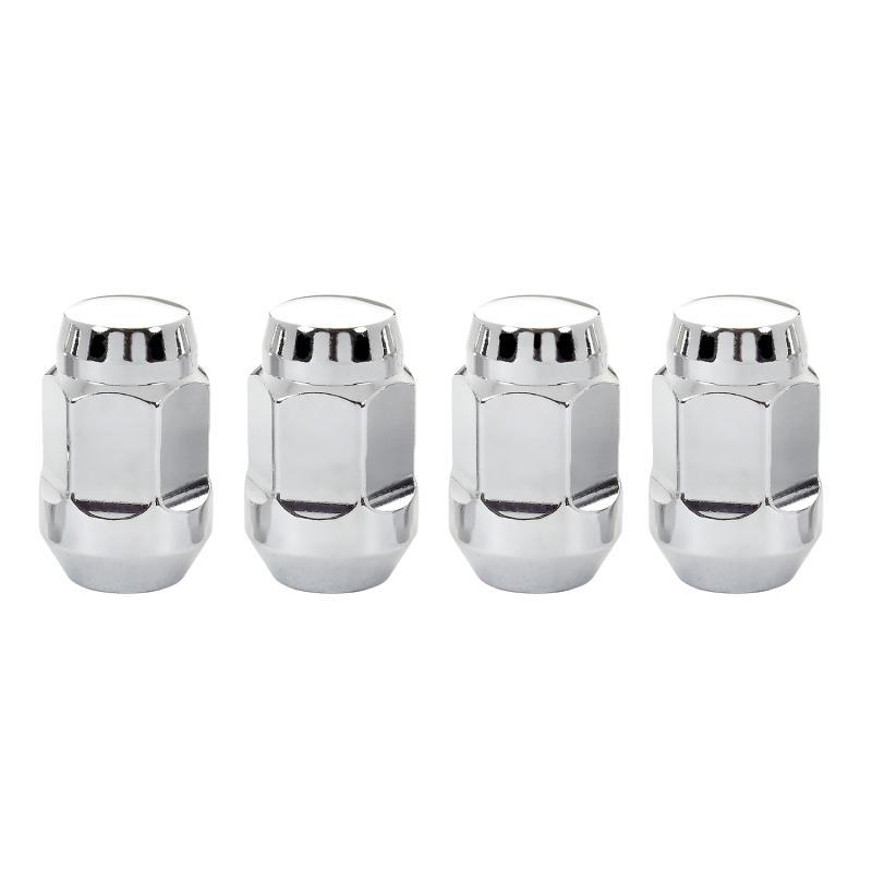 McGard - Lug Nuts - McGard Hex Lug Nut (Cone Seat Bulge Style) 1/2-20 / 3/4 Hex / 1.45in. Length (4-pack) - Chrome - Anything Coyote