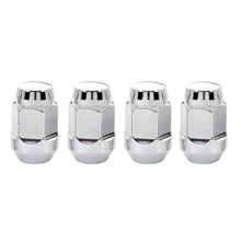 Load image into Gallery viewer, McGard - Lug Nuts - McGard Hex Lug Nut (Cone Seat Bulge Style) 1/2-20 / 3/4 Hex / 1.45in. Length (4-pack) - Chrome - Anything Coyote