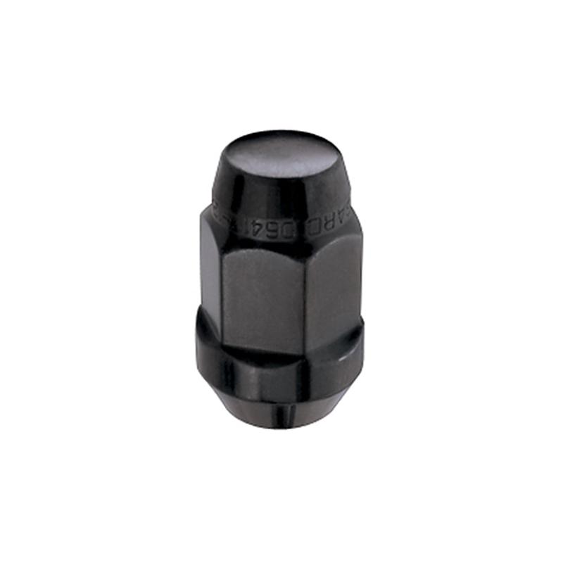 McGard - Lug Nuts - McGard Hex Lug Nut (Cone Seat Bulge Style) M14X1.5 / 22mm Hex / 1.635in. Length (4-Pack) - Black - Anything Coyote