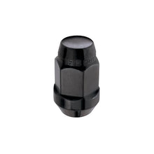 Load image into Gallery viewer, McGard - Lug Nuts - McGard Hex Lug Nut (Cone Seat Bulge Style) M14X1.5 / 22mm Hex / 1.635in. Length (4-Pack) - Black - Anything Coyote