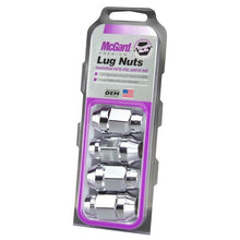 Load image into Gallery viewer, McGard - Lug Nuts - McGard Hex Lug Nut (Cone Seat Bulge Style) M14X1.5 / 22mm Hex / 1.635in. Length (4-Pack) - Chrome - Anything Coyote