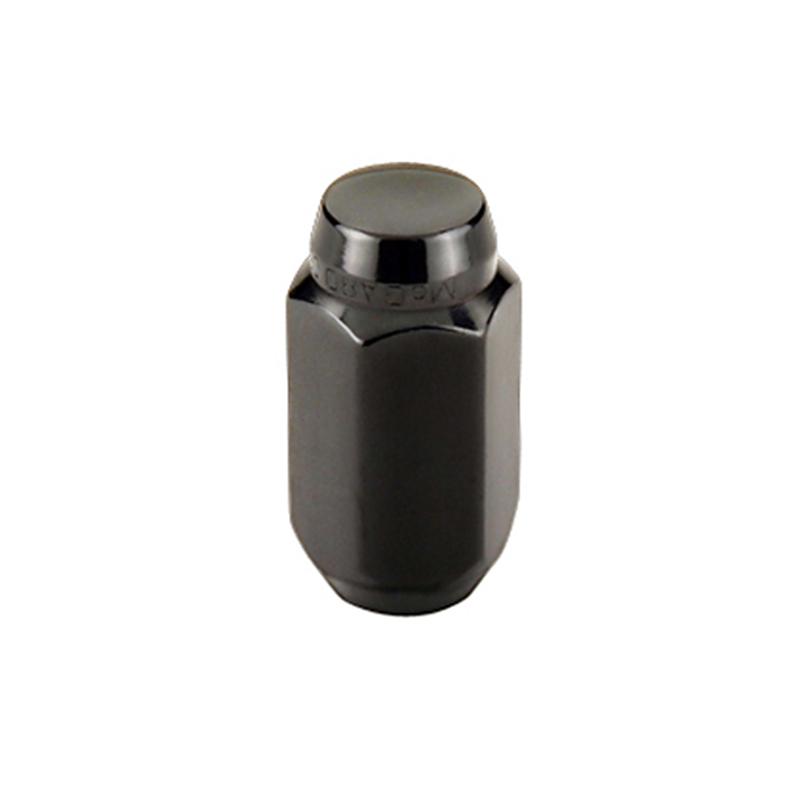 McGard - Lug Nuts - McGard Hex Lug Nut (Cone Seat) M14X1.5 / 22mm Hex / 1.635in. Length (4-Pack) - Black - Anything Coyote