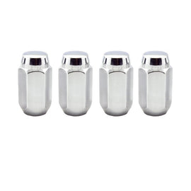 McGard - Lug Nuts - McGard Hex Lug Nut (Cone Seat) M14X1.5 / 22mm Hex / 1.635in. Length (4-Pack) - Chrome - Anything Coyote