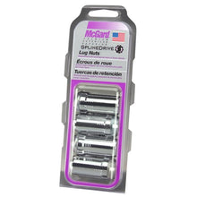 Load image into Gallery viewer, McGard - Lug Nuts - McGard SplineDrive Lug Nut (Cone Seat) M14X1.5 / 1.648in. Length (4-Pack) - Chrome (Req. Tool) - Anything Coyote