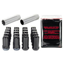 Load image into Gallery viewer, McGard - Lug Nuts - McGard SplineDrive Tuner 5 Lug Install Kit w/Locks &amp; Tool (Cone) M14X1.5 / 22mm Hex - Blk - Anything Coyote