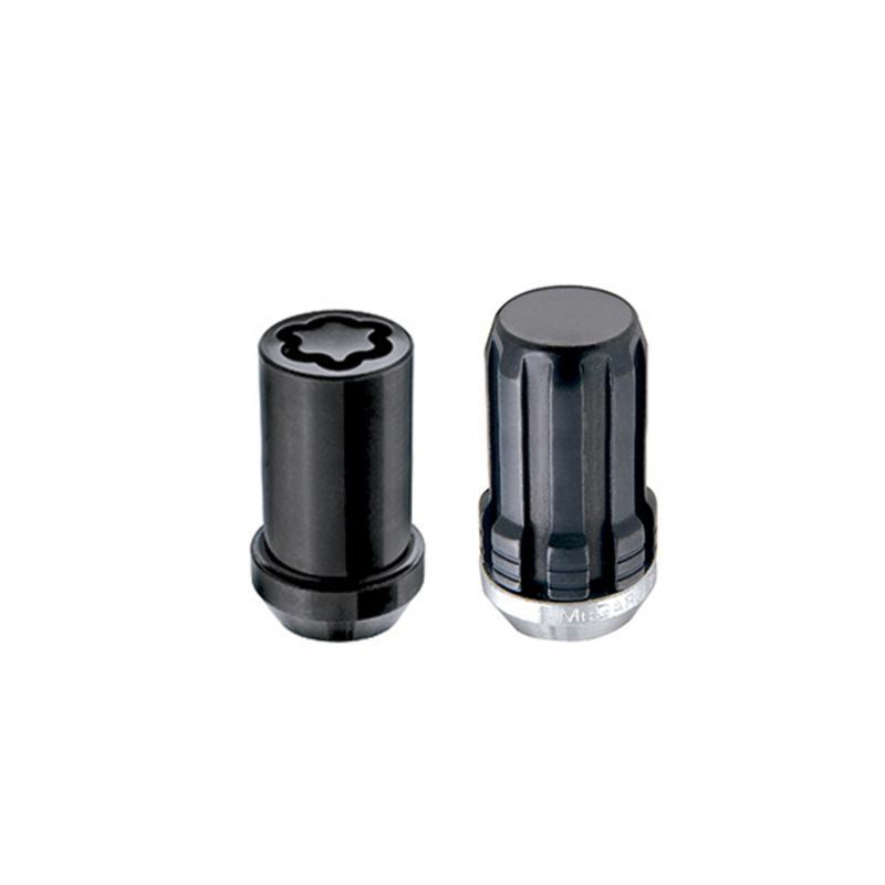 McGard - Lug Nuts - McGard SplineDrive Tuner 5 Lug Install Kit w/Locks & Tool (Cone) M14X1.5 / 22mm Hex - Blk - Anything Coyote