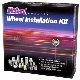 McGard - Lug Nuts - McGard SplineDrive Tuner 5 Lug Install Kit w/Locks & Tool (Cone) M14X1.5 / 22mm Hex - Blk - Anything Coyote