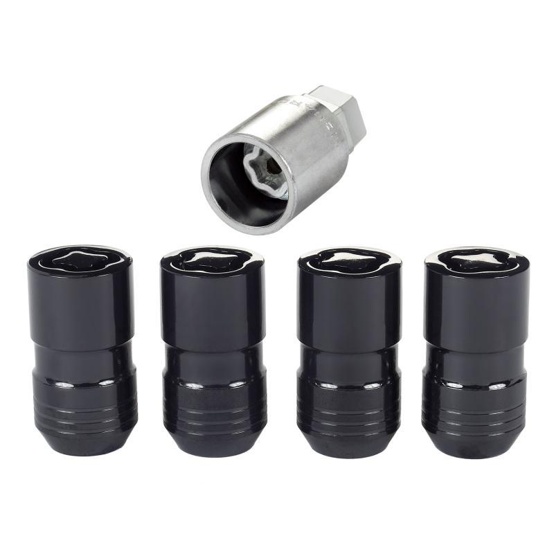 McGard - Lug Nuts - McGard Wheel Lock Nut Set - 4pk. (Cone Seat) M14X1.5 / 21mm & 22mm Dual Hex / 1.639in. L - Black - Anything Coyote