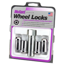 Load image into Gallery viewer, McGard - Lug Nuts - McGard Wheel Lock Nut Set - 4pk. (Tuner / Cone Seat) M14X1.5 / 22mm Hex / 1.648in. Length - Chrome - Anything Coyote