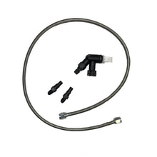 Load image into Gallery viewer, McLeod Racing - Clutch Lines - McLeod Line Assy Mustang 2005-Up 36in W/Male Wire Clip Fittings &amp; Elbow Bleeder - Anything Coyote