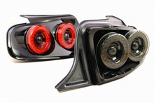 Load image into Gallery viewer, Morimoto - Tail Lights - XB LED Tails: Ford Mustang (13-14) (Pair / Smoked) - Anything Coyote