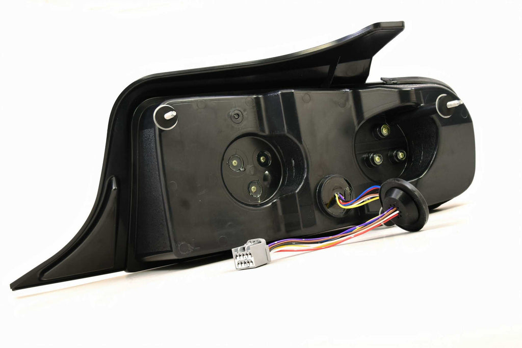 Morimoto - Tail Lights - XB LED Tails: Ford Mustang (13-14) (Pair / Smoked) - Anything Coyote