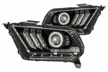 Load image into Gallery viewer, AlphaRex - Headlights - AlphaRex Pro-Series Halogen Heads: Ford Mustang (10-14) - Matte Black / Chrome (Set) - Anything Coyote