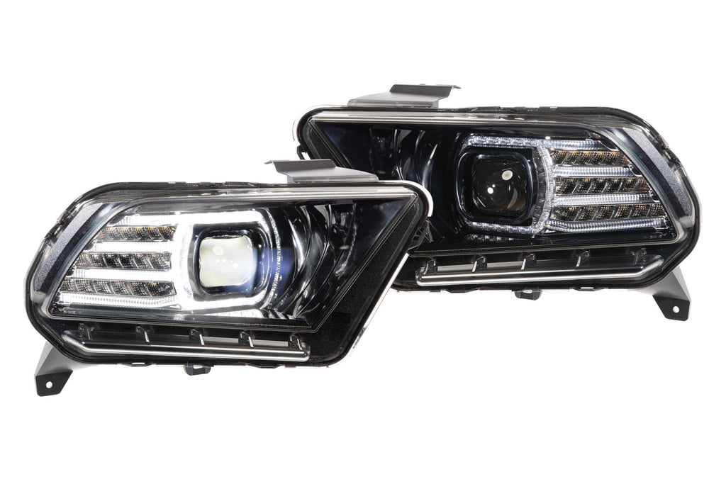 Morimoto - Headlights - XB LED Heads: Ford Mustang (13-14) (Pair) - Anything Coyote