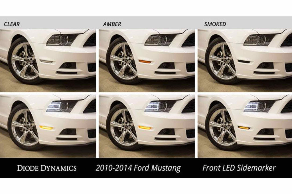 Diode Dynamics - DRL & Signals - DD LED Sidemarkers: (Set / Amber-Red / Mustang 10-14) - Anything Coyote