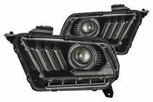 Load image into Gallery viewer, AlphaRex - Headlights - AlphaRex Pro-Series Halogen Heads: Ford Mustang (10-14) - Gloss Black (Set) - Anything Coyote