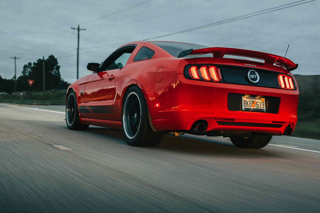 XB LED Tails: Ford Mustang (10-12) (Pair / Facelift / Smoked)