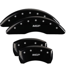 Load image into Gallery viewer, MGP - Caliper Covers - MGP 4 Caliper Covers Engraved Front 2015/Mustang Engraved Rear 2015/Bar &amp; Pony ylw finish black ch - Anything Coyote