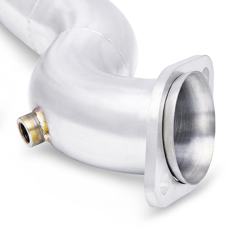 Mishimoto - Downpipes - Mishimoto 15+ Ford Mustang 2.3L EcoBoost Downpipe w/ Catalytic Converter - Anything Coyote