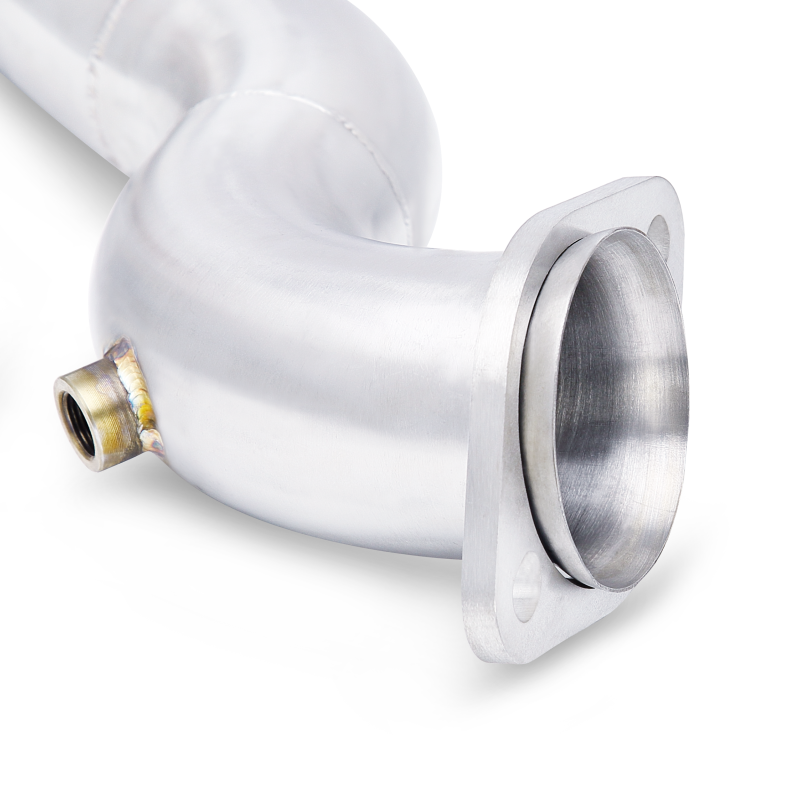 Mishimoto - Downpipes - Mishimoto 15+ Ford Mustang 2.3L EcoBoost Downpipe w/ Catalytic Converter - Anything Coyote