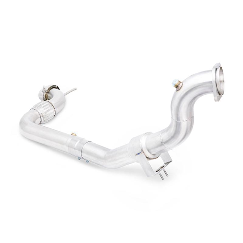 Mishimoto - Downpipes - Mishimoto 15+ Ford Mustang 2.3L EcoBoost Downpipe w/ Catalytic Converter - Anything Coyote