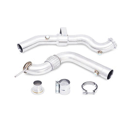 Mishimoto - Downpipes - Mishimoto 15+ Ford Mustang 2.3L EcoBoost Downpipe w/ Catalytic Converter - Anything Coyote