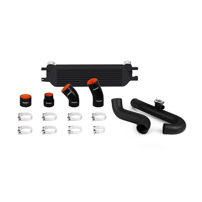 Mishimoto - Intercooler Kits - Mishimoto 2015 Ford Mustang EcoBoost Performance Intercooler Kit - Black Core Wrinkle Black Pipes - Anything Coyote
