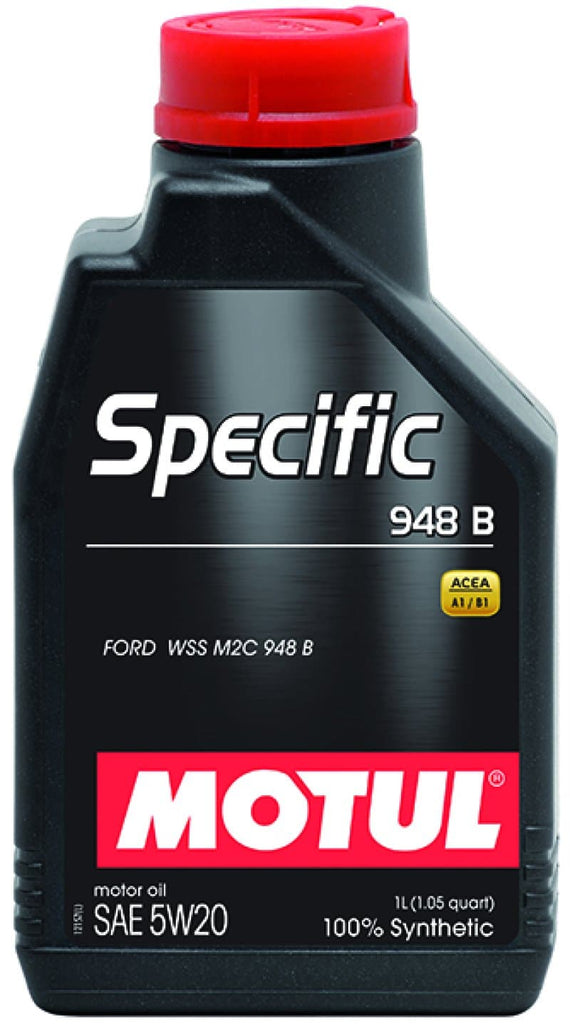 Motul - Motor Oils - Motul 1L OEM Synthetic Engine Oil SPECIFIC 948B - 5W20 - Acea A1/B1 Ford M2C 948B - Anything Coyote