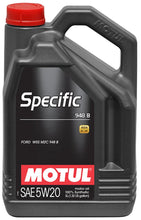 Load image into Gallery viewer, Motul - Motor Oils - Motul 5L Specific 948B 5W20 Oil - Anything Coyote