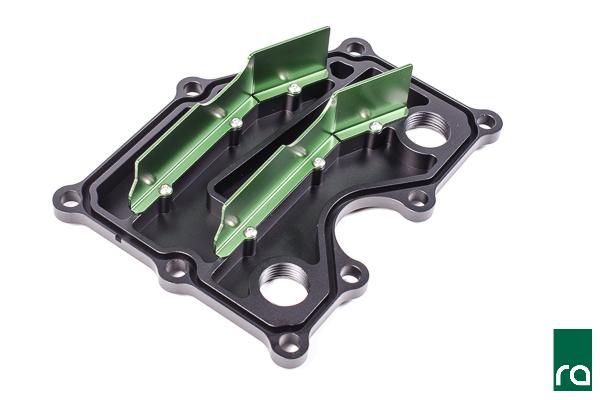 Radium Engineering - Oil Baffles - Radium Engineering 2015-2017 Ford Mustang PCV Baffle Plate - Ecoboost - OEM Configuration - Anything Coyote