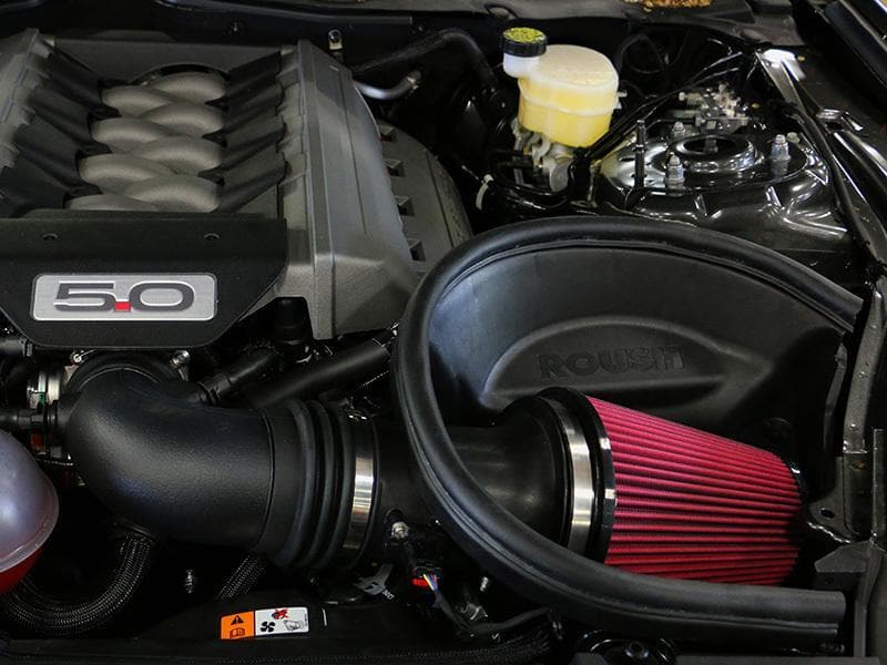 Roush - Cold Air Intakes - ROUSH 2015-2017 Ford Mustang 5.0L Cold Air Kit - Anything Coyote