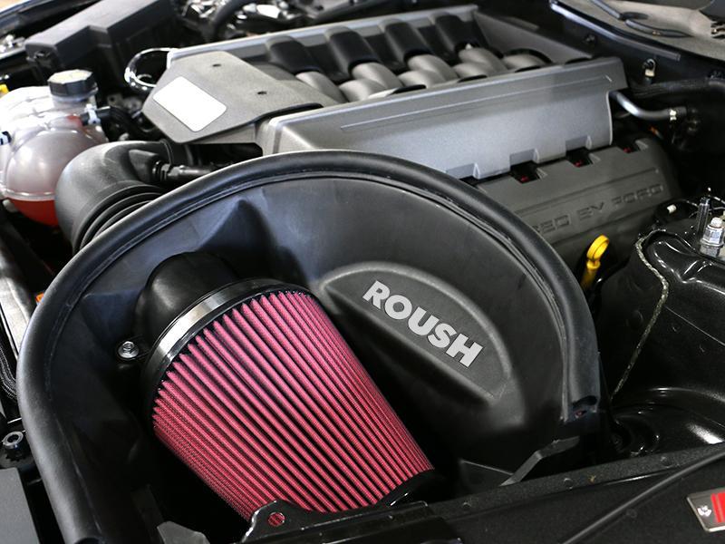Roush - Cold Air Intakes - ROUSH 2015-2017 Ford Mustang 5.0L Cold Air Kit - Anything Coyote