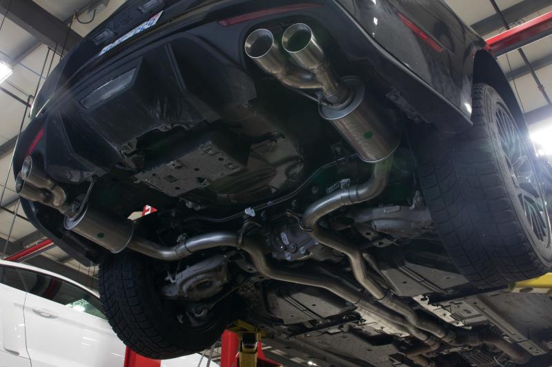 Roush - Catback - ROUSH 2018-2019 Ford Mustang 5.0L V8 Cat-Back Exhaust Kit (Fastback Only) - Anything Coyote